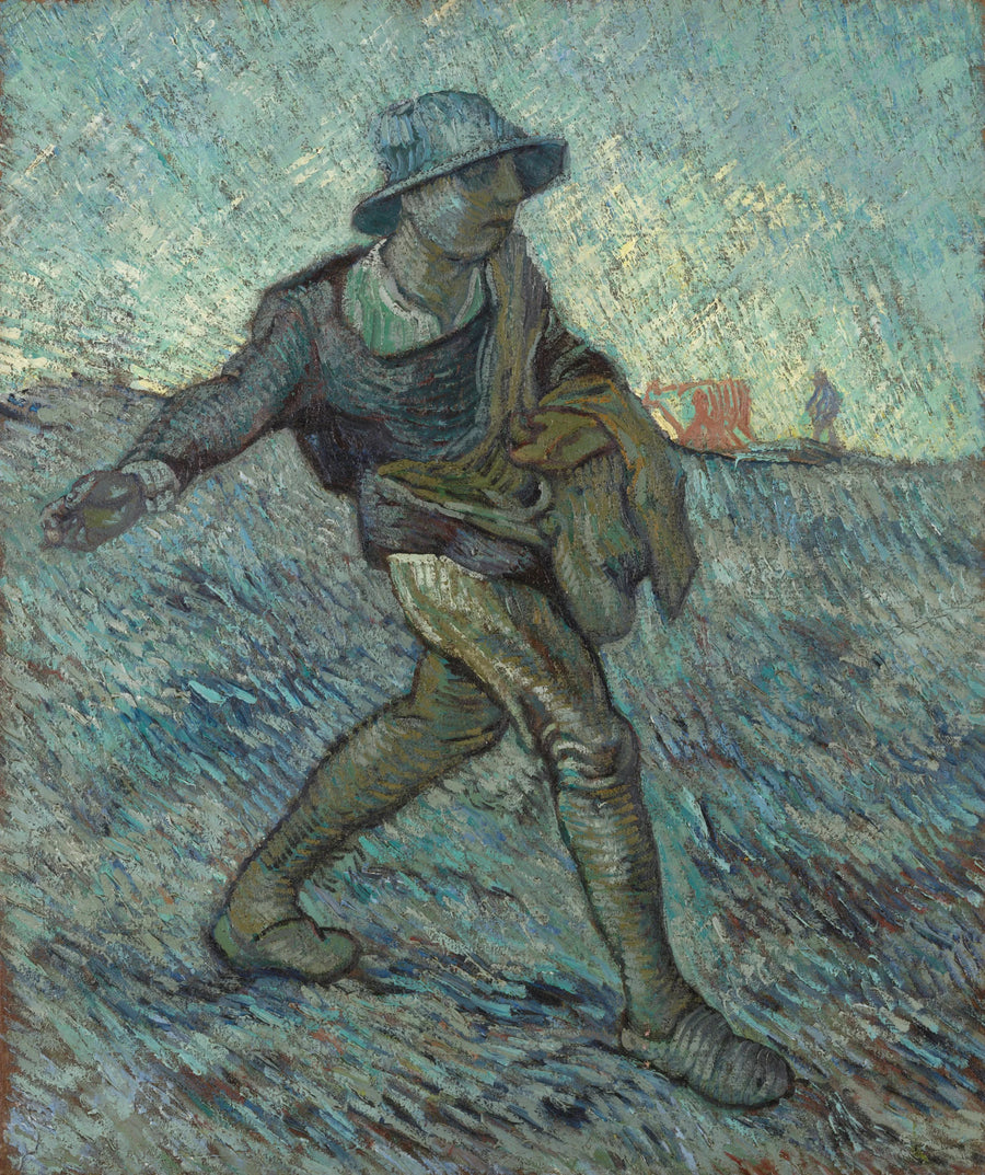 Sårmannen (etter Millet) - Vincent van Gogh