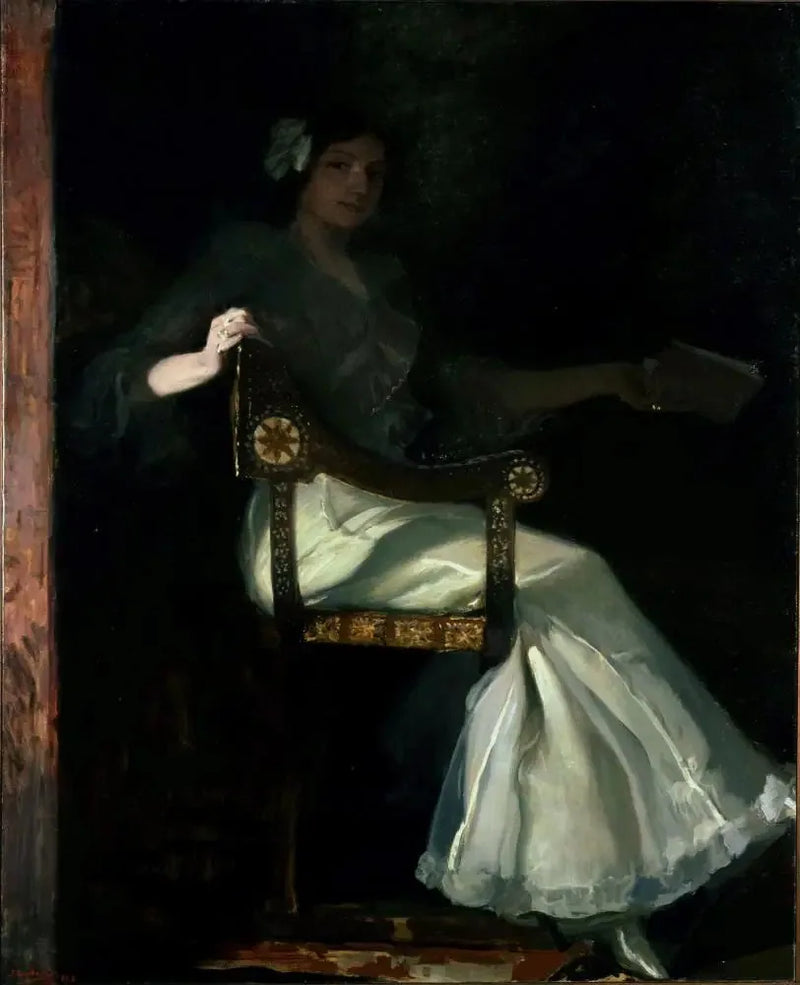 Sorolla-damen i hvitt - Joaquín Sorolla