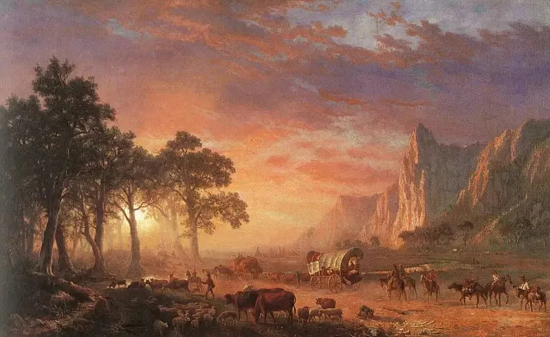 Oregons stier - Albert Bierstadt

Source:
Sentier de l'Oregon - Albert Bierstadt