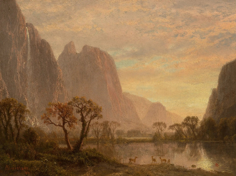 Sentinel Falls og Cathedral Peaks i Yosemite-dalen - Albert Bierstadt

Source:
Sentinel Falls et Cathedral Peaks dans la vallée de Yosemite - Albert Bierstadt