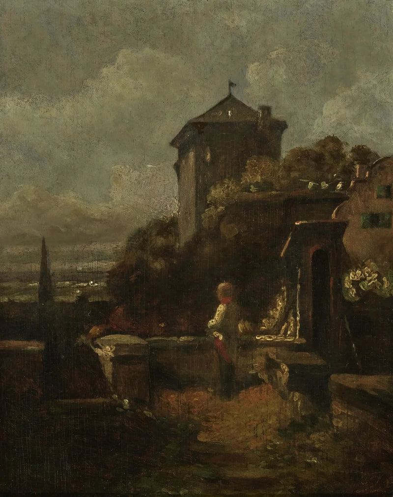 Vaktpost på vollene - Carl Spitzweg