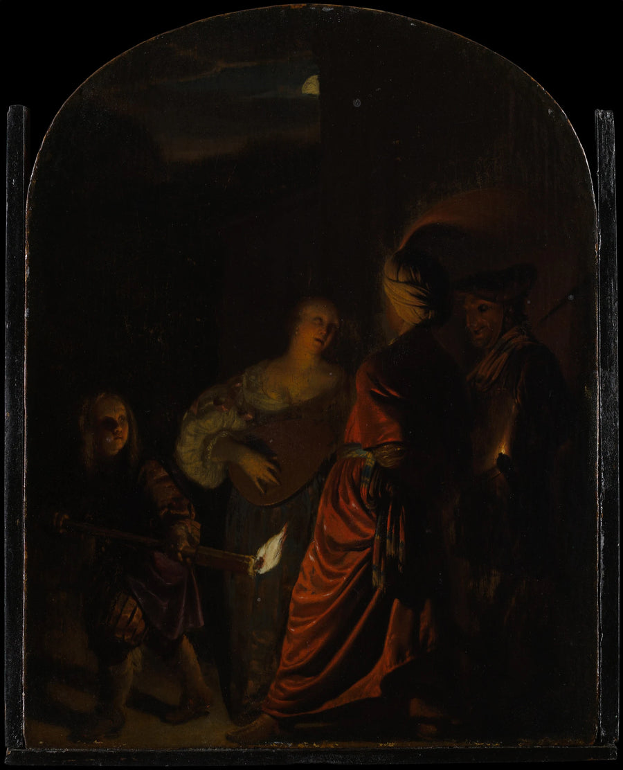 The Serenade - Frans van Mieris the Elder
