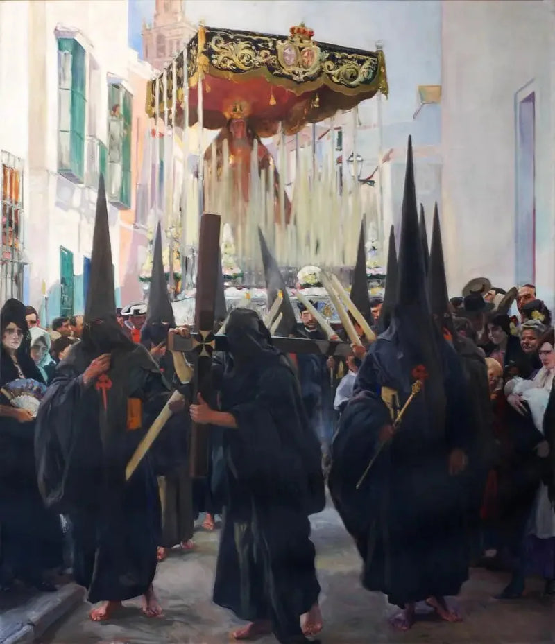 Sevilla, Den hellige uke. Botfiskere - Joaquín Sorolla