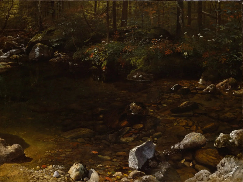 Skyggesvømmebasseng, Hvite fjell, New Hampshire - Albert Bierstadt

Source:
Shady Pool, White Mountains, New Hampshire - Albert Bierstadt