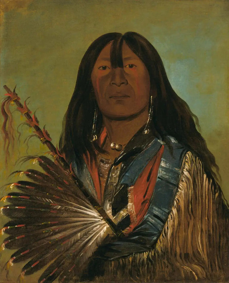Shón-ka, hunden, leder av Bad Arrow Points-banden - George Catlin

Source:
Shón-ka, le chien, chef de la bande des Bad Arrow Points - George Catlin