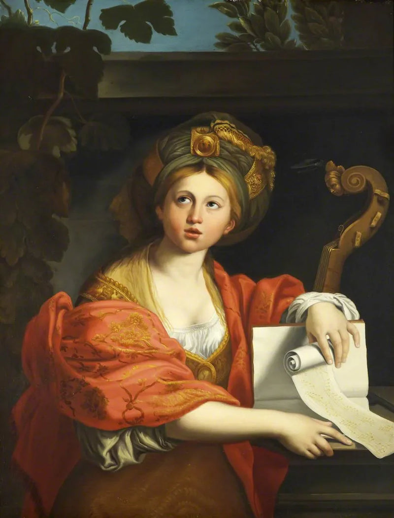 Sibilla Cumana (Kumeas sibylle) - Domenichino