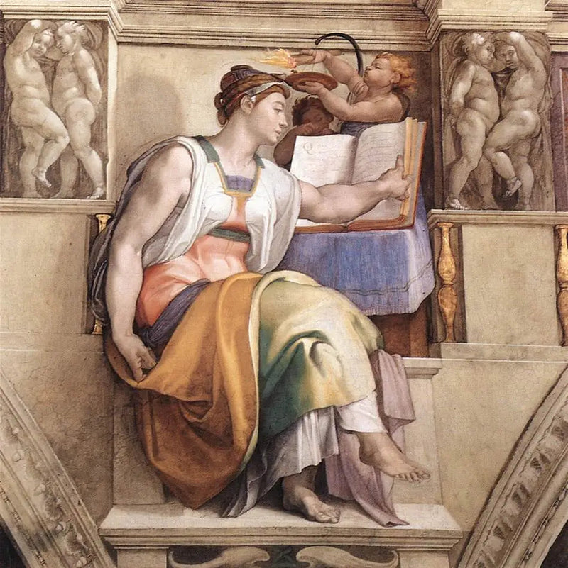 Sibylle av Erythrea - Michelangelo