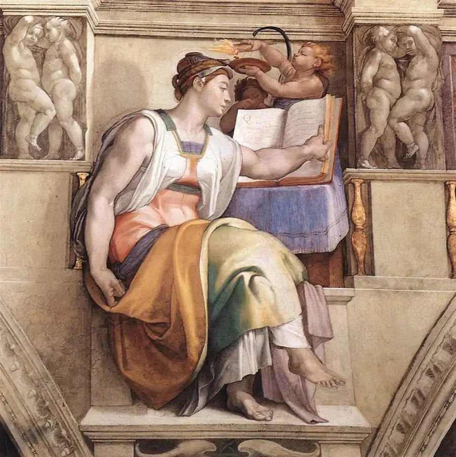 Sibylle av Erythrea - Michelangelo
