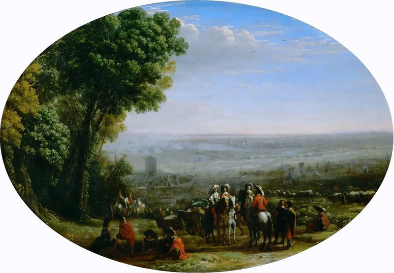 La Rochelles stol av Ludvig XIII - Claude Lorrain