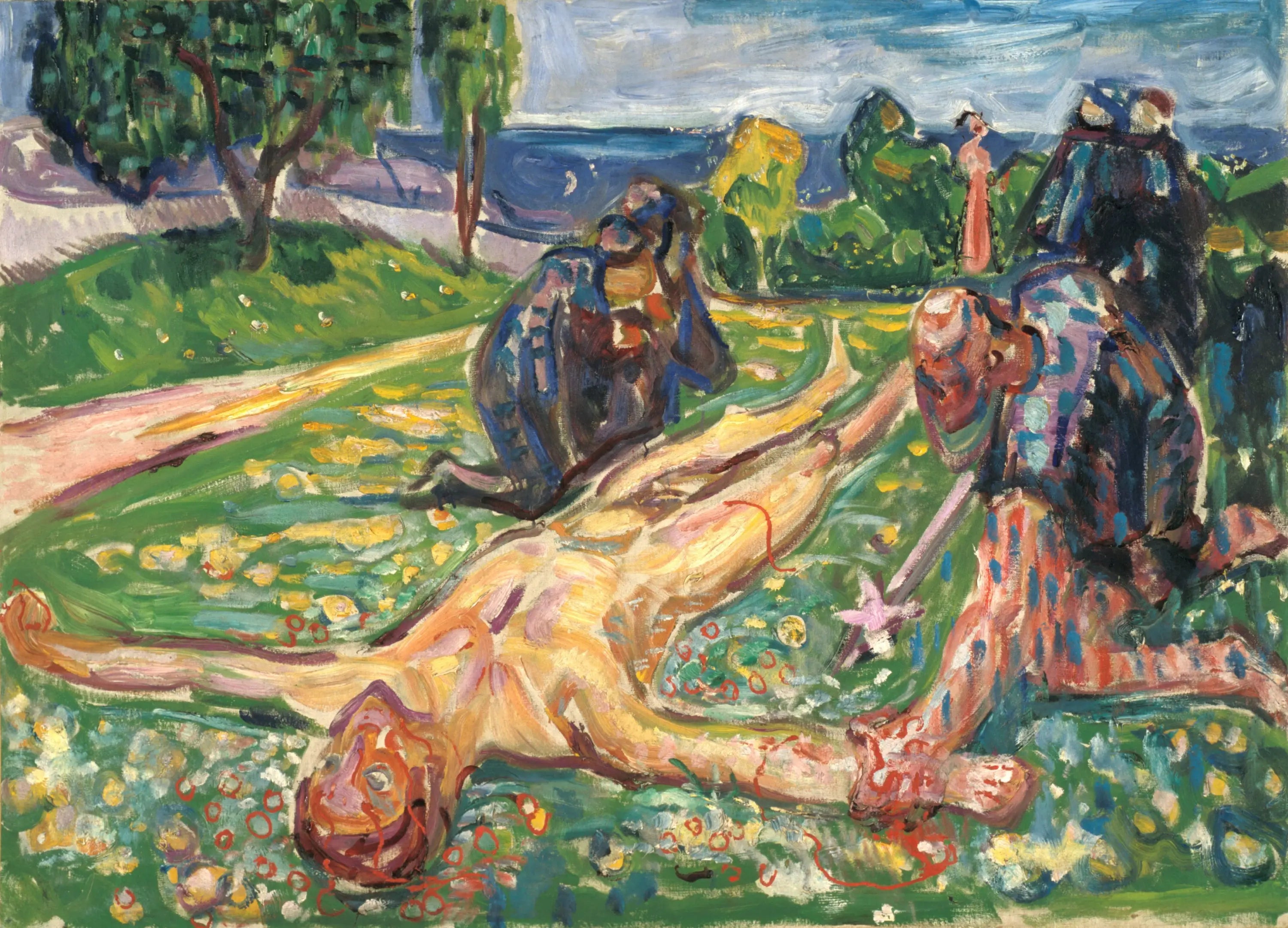 Reproduction du tableau « Sigurd Slembe - Edvard Munch » par Alpha Reproduction en peinture à l’huile