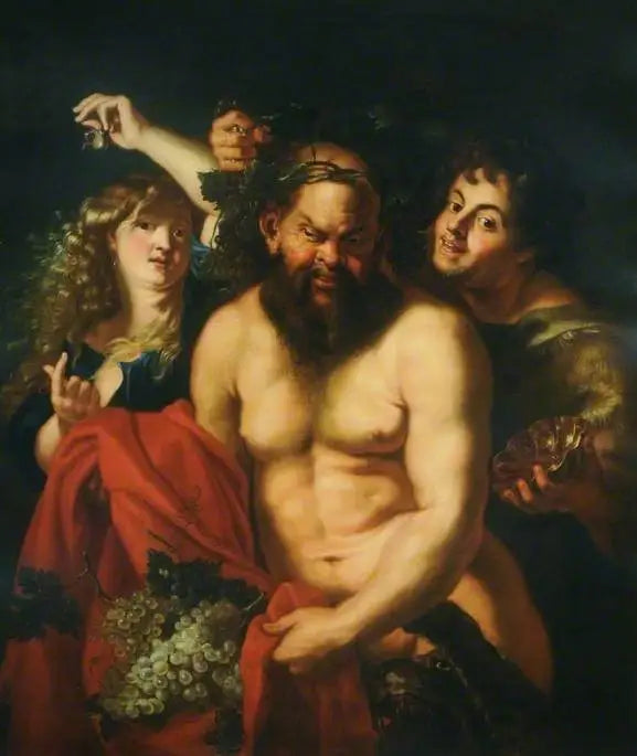 Silène berus sammen med Bacchantes - Peter Paul Rubens
