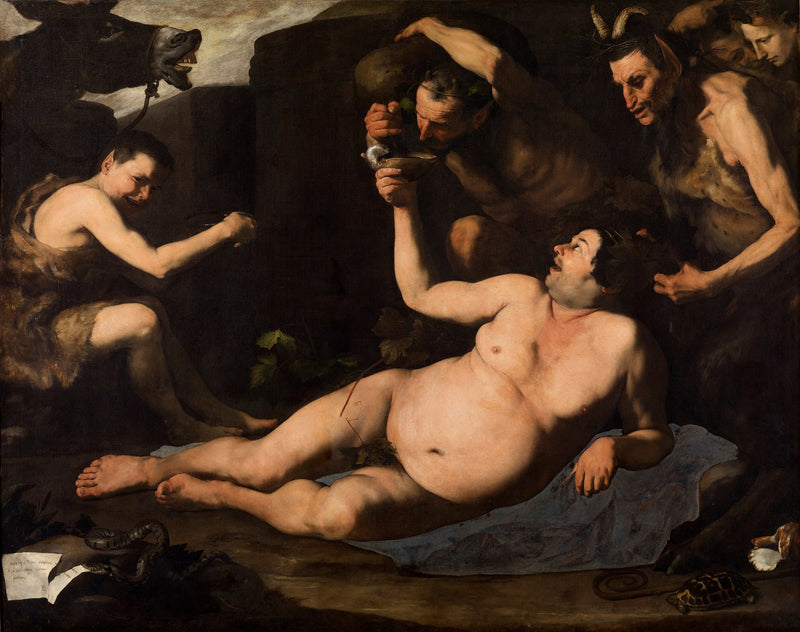 Silène beruset - Jusepe de Ribera
