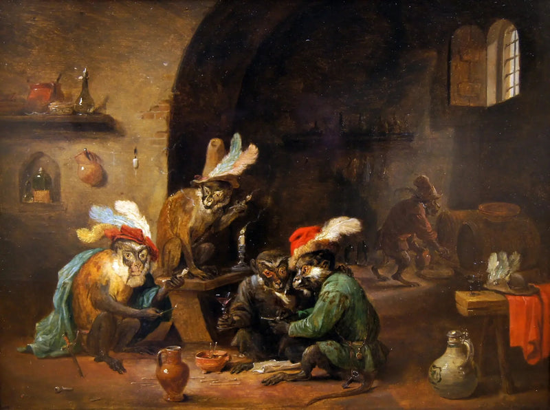 Røykende aper - David Teniers den Yngre

Source:
Singes fumants - David Teniers le Jeune