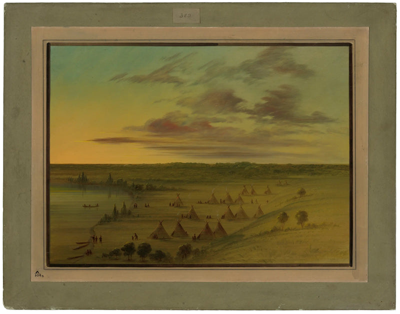 Sioux Village - Svanesjøen - George Catlin

Source:
Sioux Village - Lac du Cygne - George Catlin