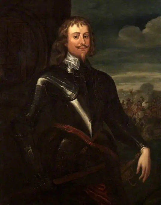 Sir Bevil Grenville (1596–1643), ved Lansdown- slaget - Antoine van Dyck

Source:
Sir Bevil Grenville (1596–1643), à la bataille de Lansdown - Antoine van Dyck