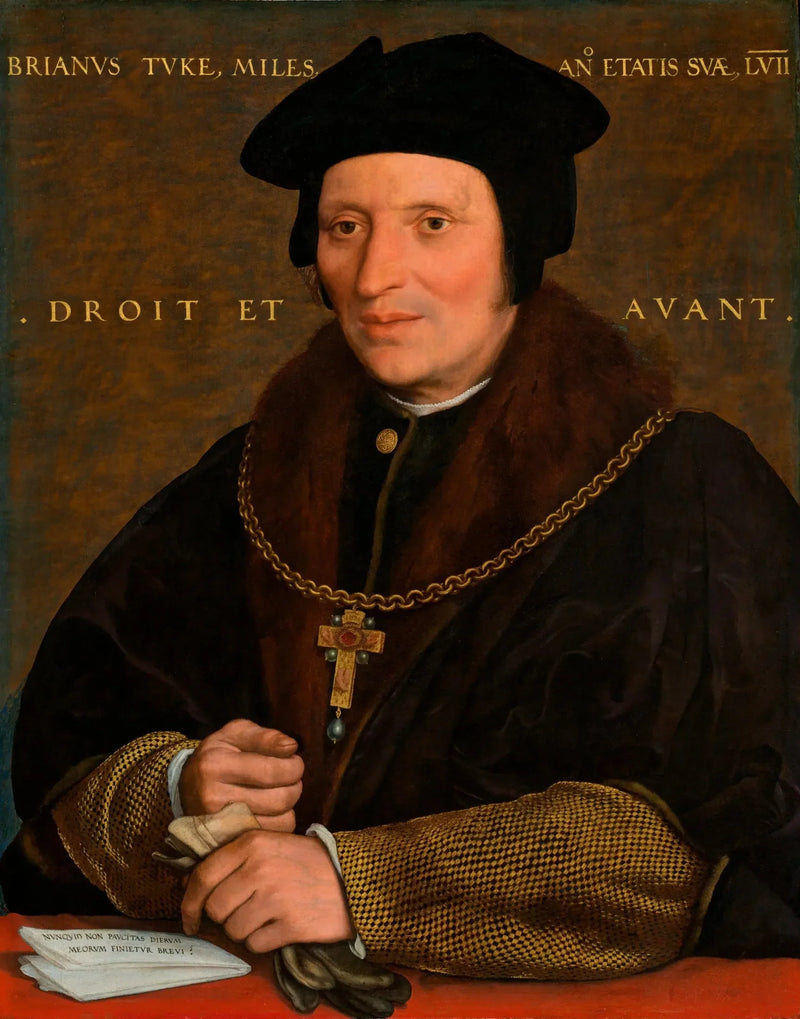 Sir Brian Tuke - Hans Holbein den Yngre