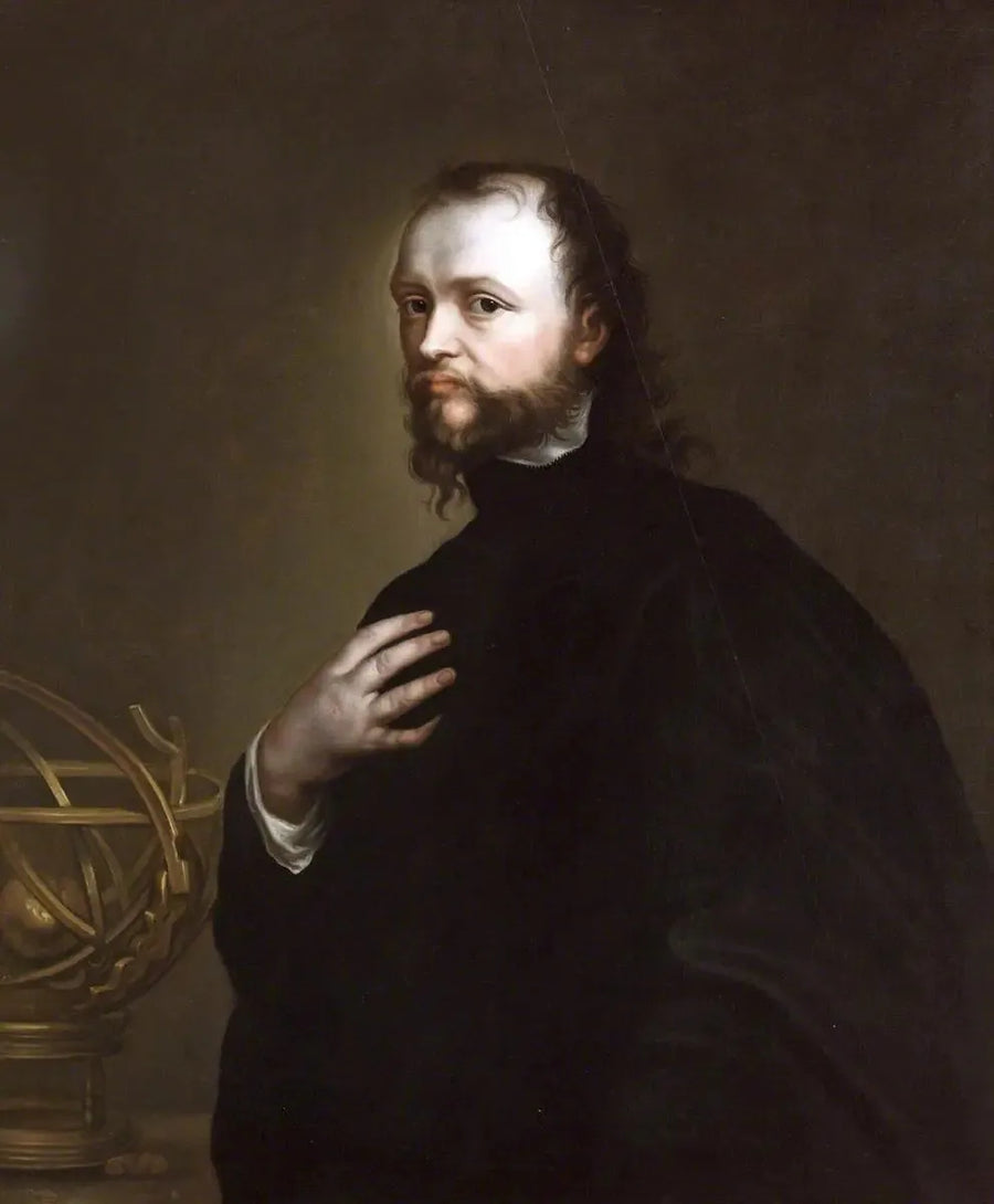 Sir Kenelm Digby (1603–1665), naturfilosof og hoffmann, tidligere elev ved Gloucester Hall - Antoine van Dyck

Source:
Sir Kenelm Digby (1603–1665), philosophe naturaliste et courtisan, ancien élève de Gloucester Hall - Antoine van Dyck