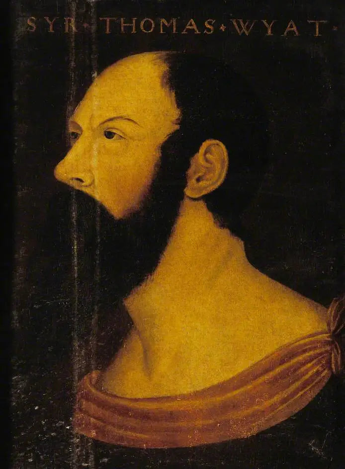 Sir Thomas Wyatt (1503?–1542) - Hans Holbein den Yngre

Source:
Sir Thomas Wyatt (1503?–1542) - Hans Holbein le Jeune