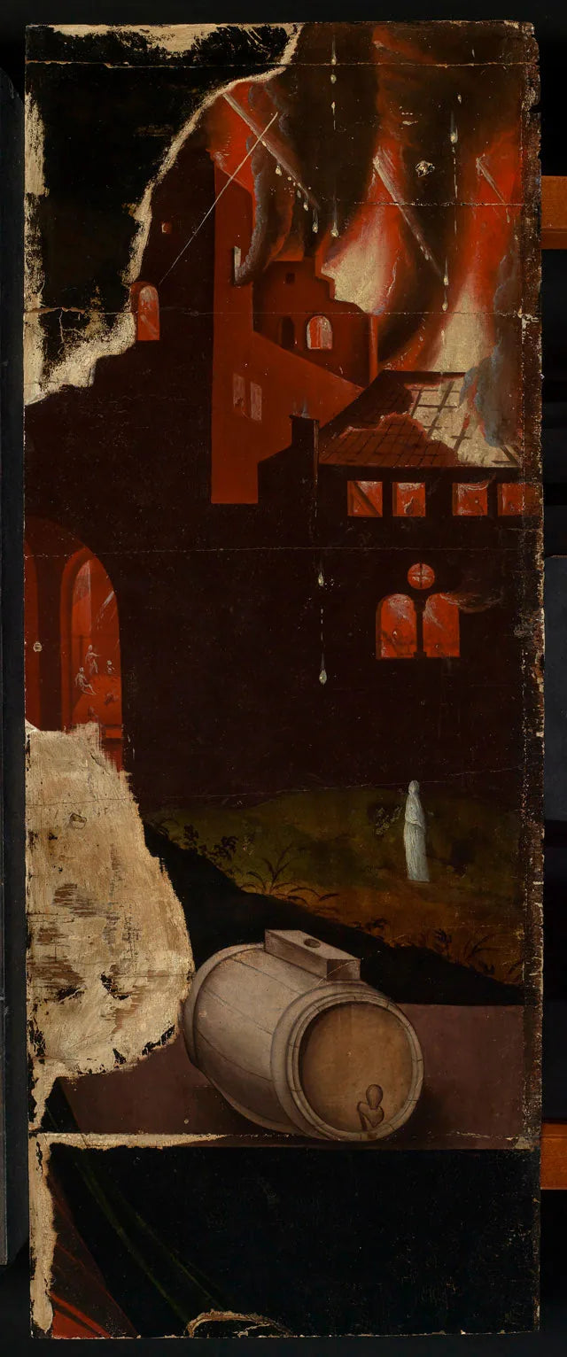 Sodoma i flammer - Hans Baldung Grien