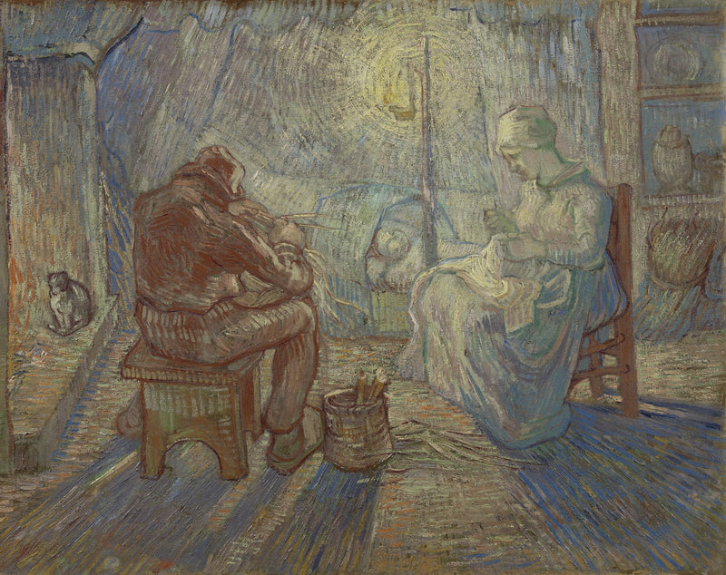 Kveld (etter Millet) - Vincent van Gogh
