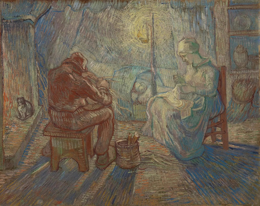 Kveld (etter Millet) - Vincent van Gogh
