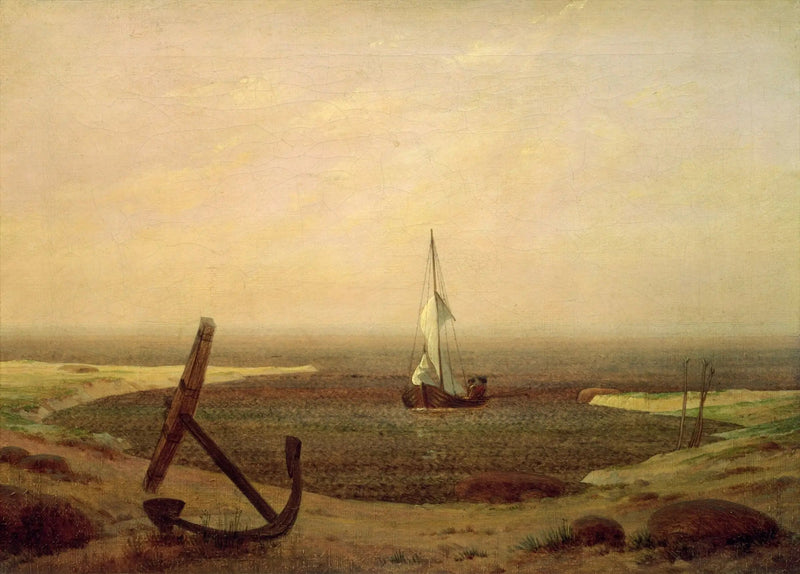 Kveld - Caspar David Friedrich