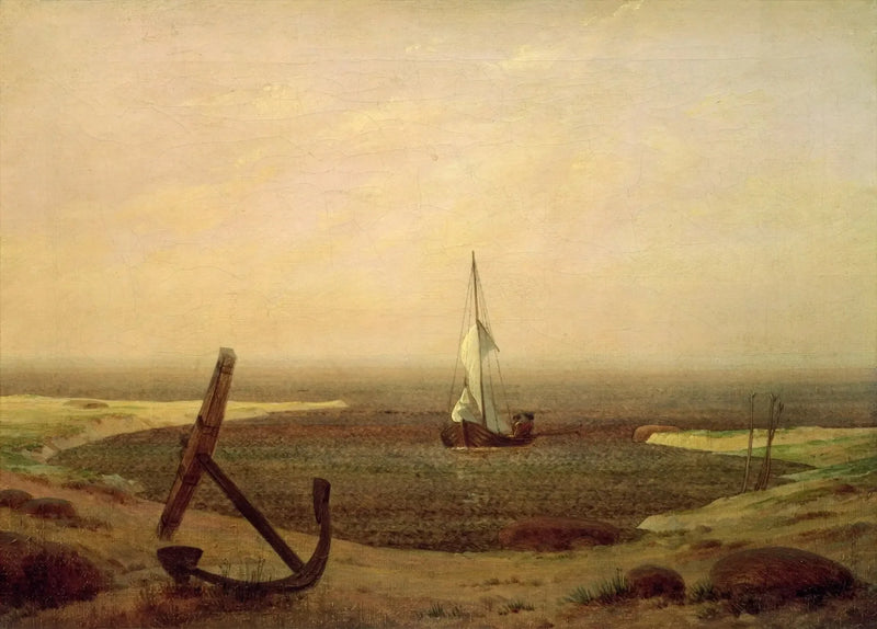 Kveld - Caspar David Friedrich