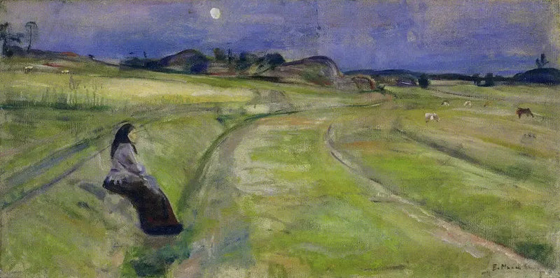 Kveld - Edvard Munch