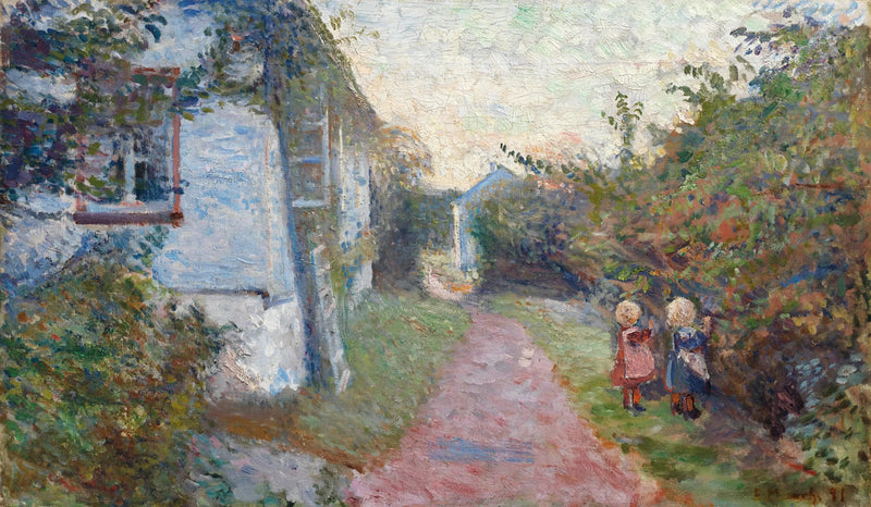 Sommerkveld i Åsgardstrand - Edvard Munch