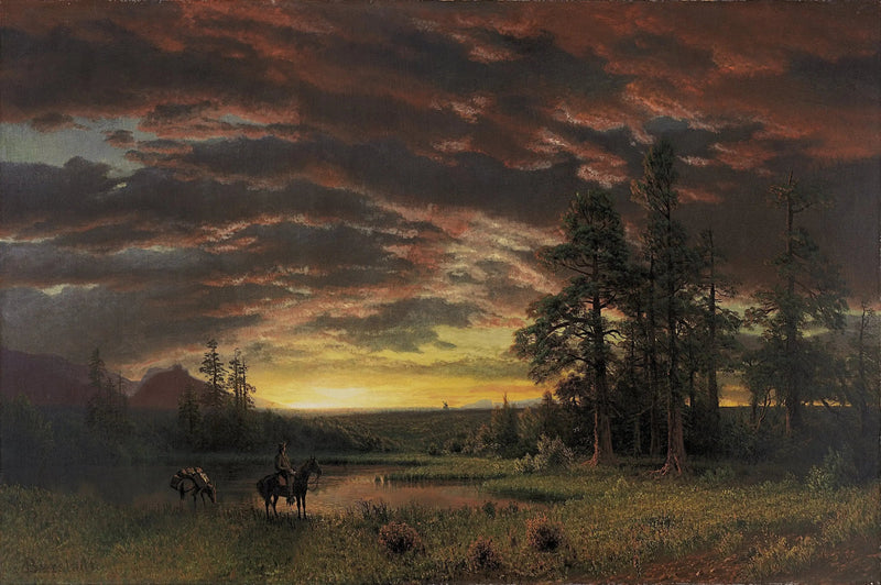 Kveld i engen - Albert Bierstadt

Source:
Soirée dans la prairie - Albert Bierstadt