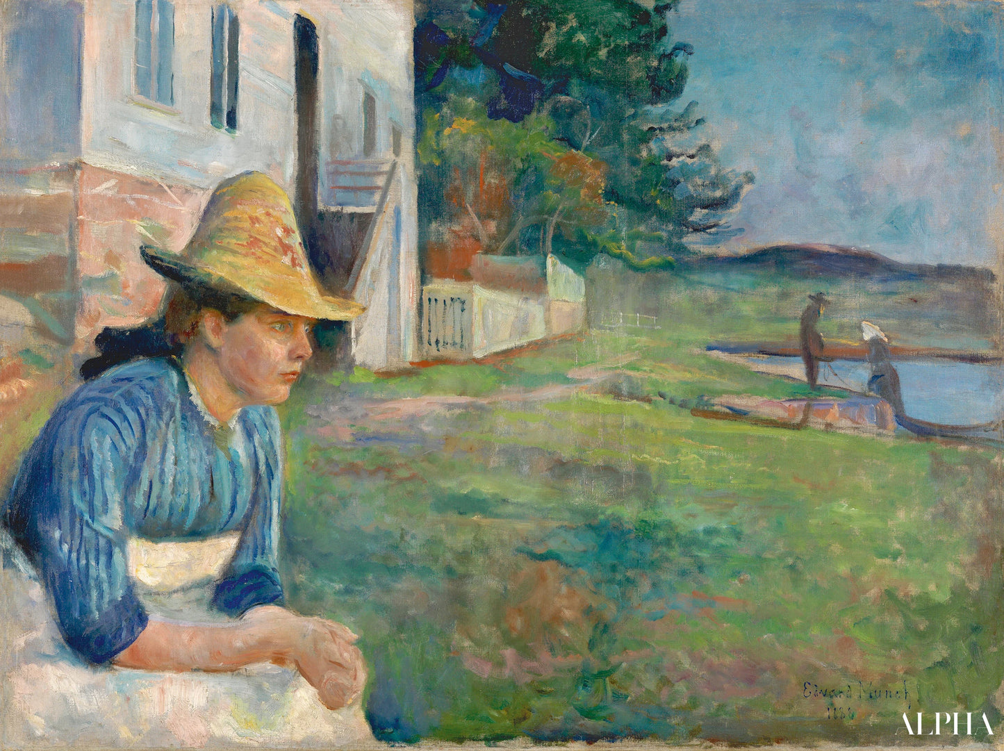 Laura-kveld - Edvard Munch - Reproduksjoner av malerier og høykvalitets malerier