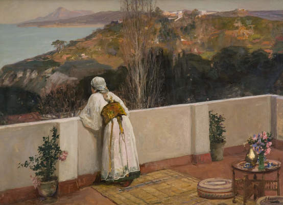 Soirée, Tanger - John Lavery image 1 reproduction de peinture à l’huile