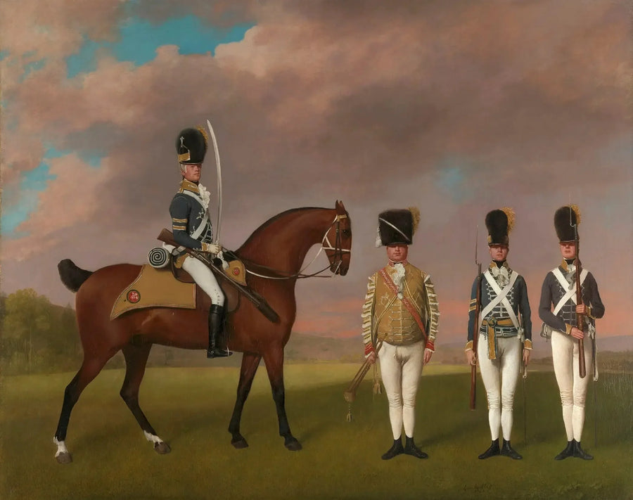 Soldater av 10. lett rideregiment - George Stubbs

Source:
Soldats du 10e régiment de dragons légers - George Stubbs