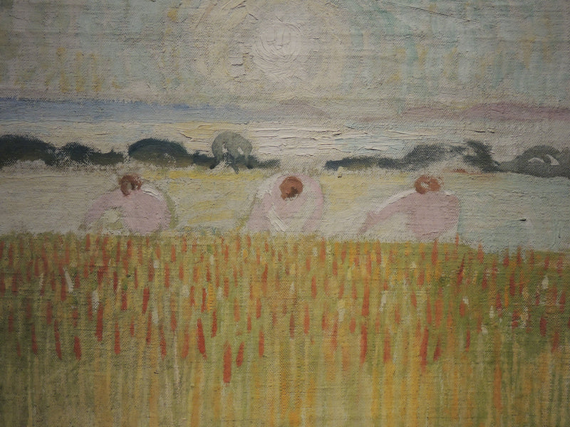 Hvit sol over kornåkrene - Maurice Denis