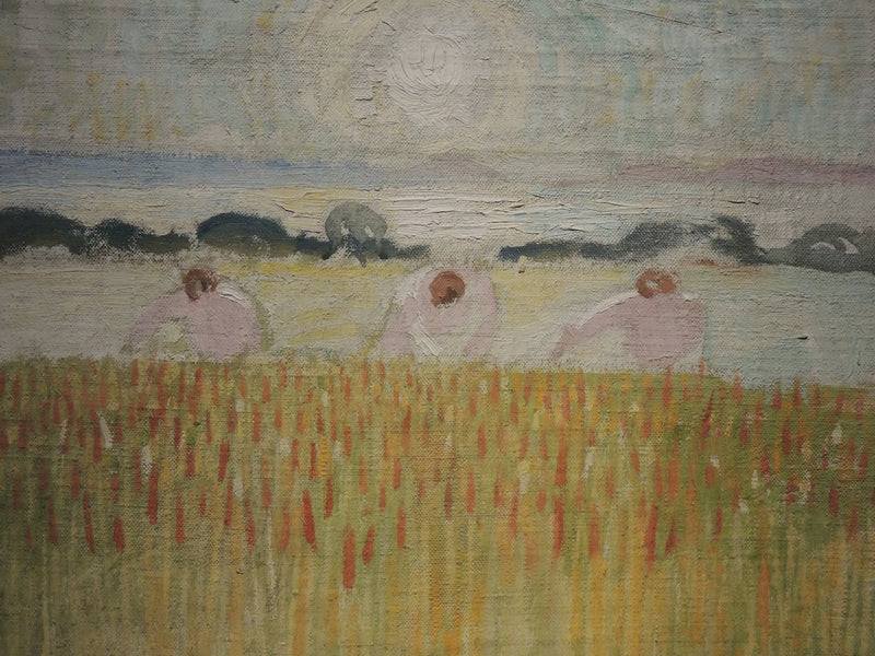 Hvit sol over kornåkrene - Maurice Denis