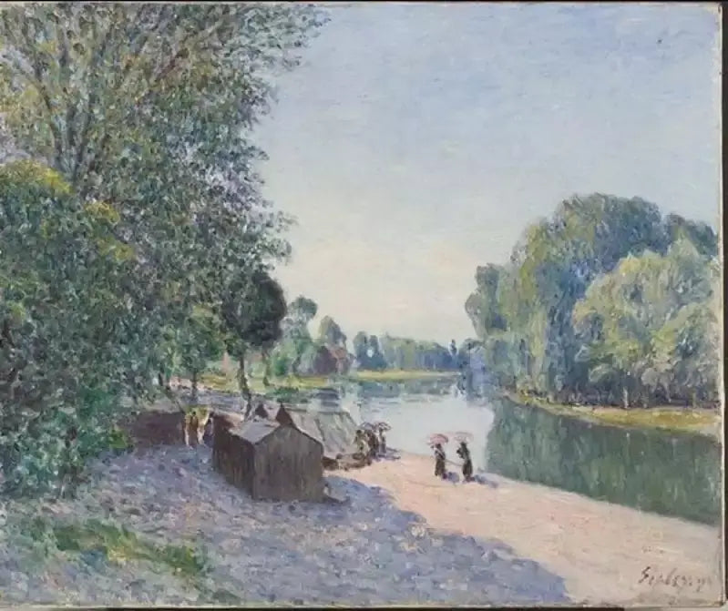 Morgenlys - Alfred Sisley