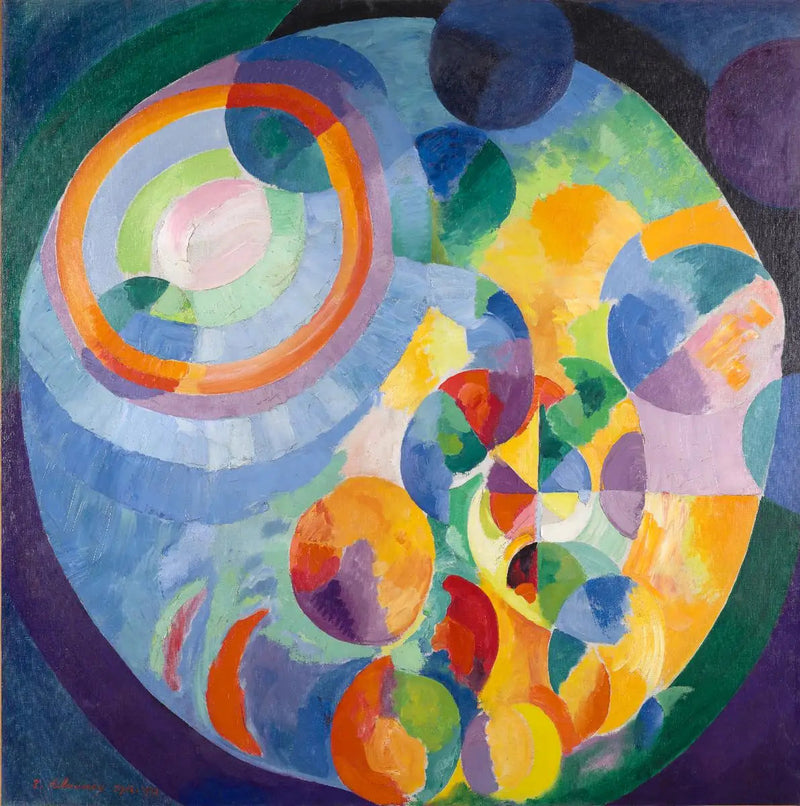 Sol og måne - Robert Delaunay