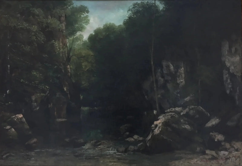 Ensomhet - Gustave Courbet