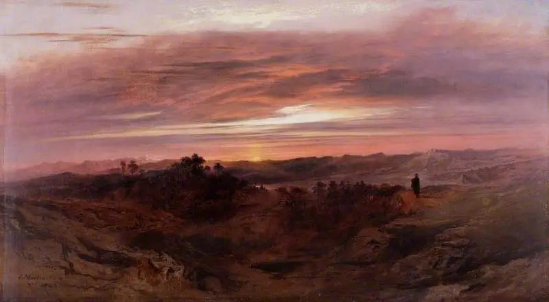 Solitude - John Martin image 1 copie de tableau peinte à la main