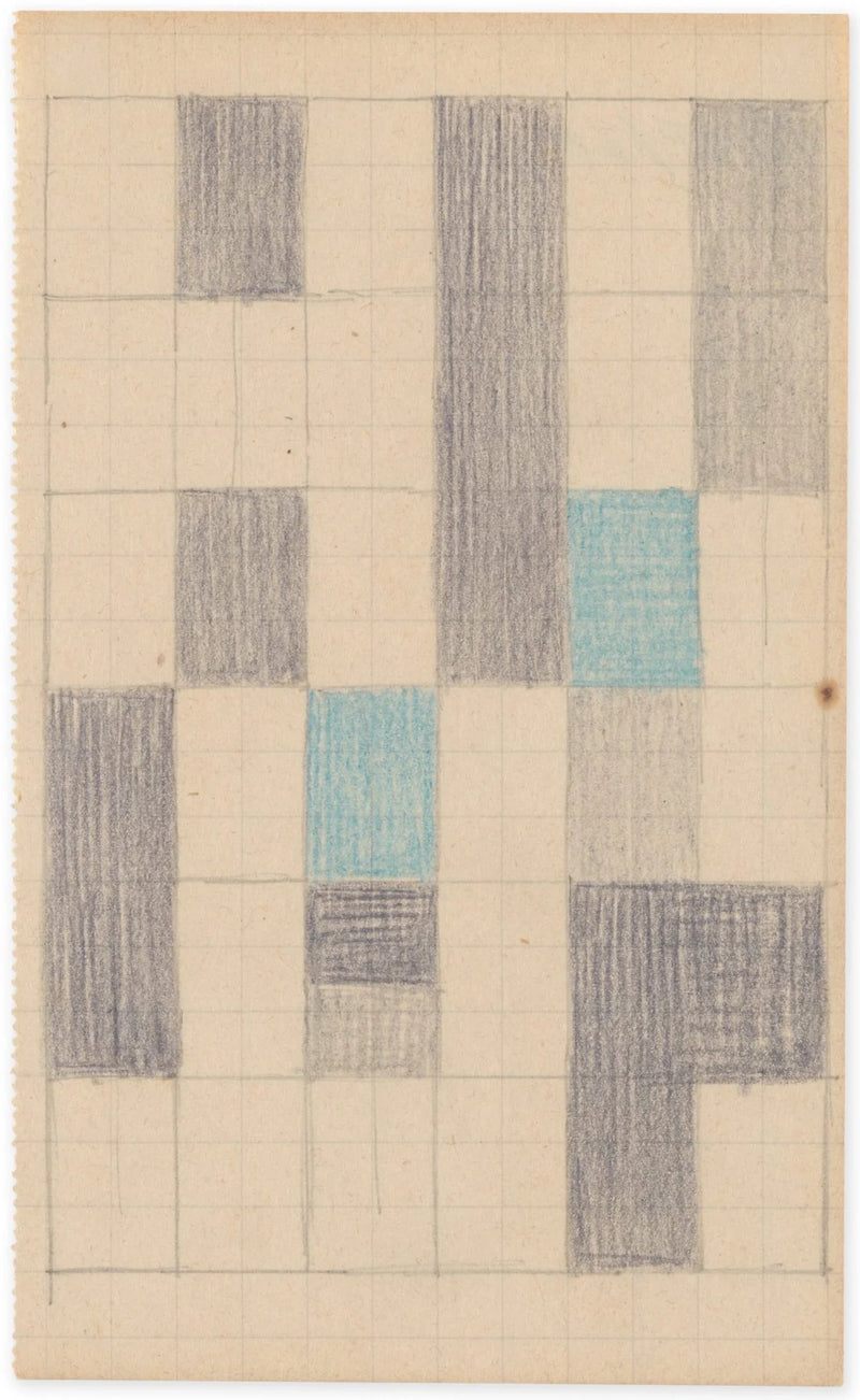 [Composition verticale-horizontale] - Sophie Taeuber-Arp