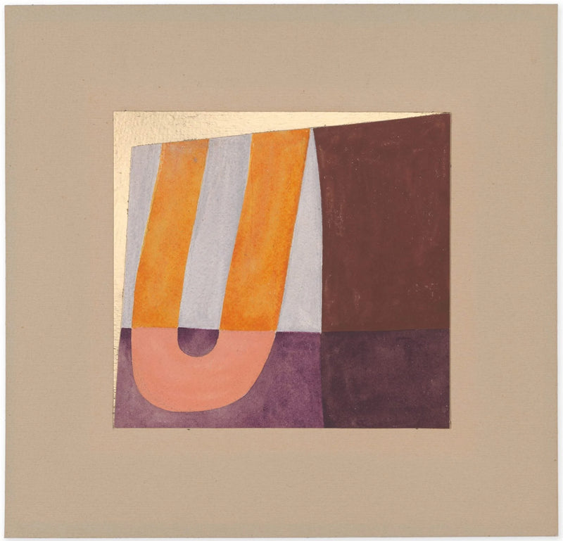 [Composition with U-form] - Sophie Taeuber-Arp