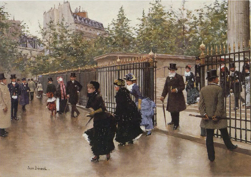 Utspring fra Madeleine - Jean Béraud

Source:
Sortant de la Madeleine - Jean Béraud