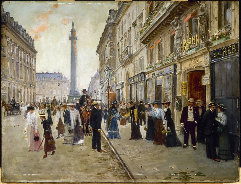 Utslipp av arbeiderne fra huset Paquin - Jean Béraud

Source:
Sortie des ouvrières de la maison Paquin - Jean Béraud
