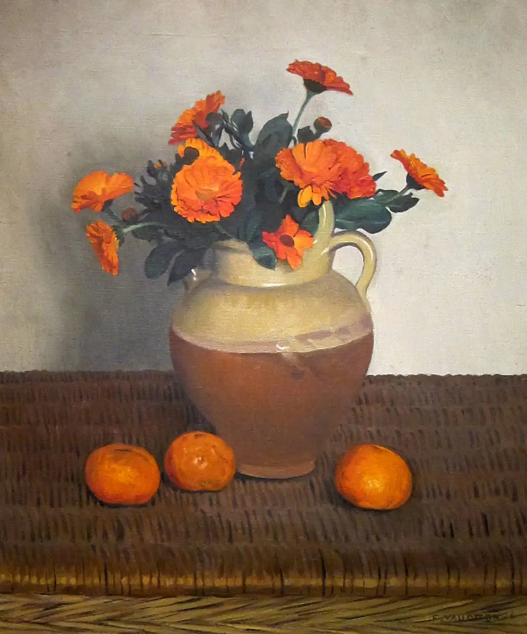 Soucis et mandarines - Félix Vallotton - Alpha Reproduction