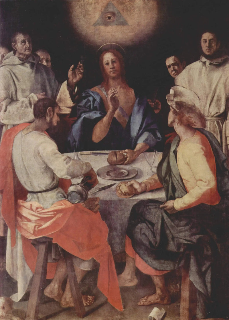 Spise på Emmaüs - Pontormo