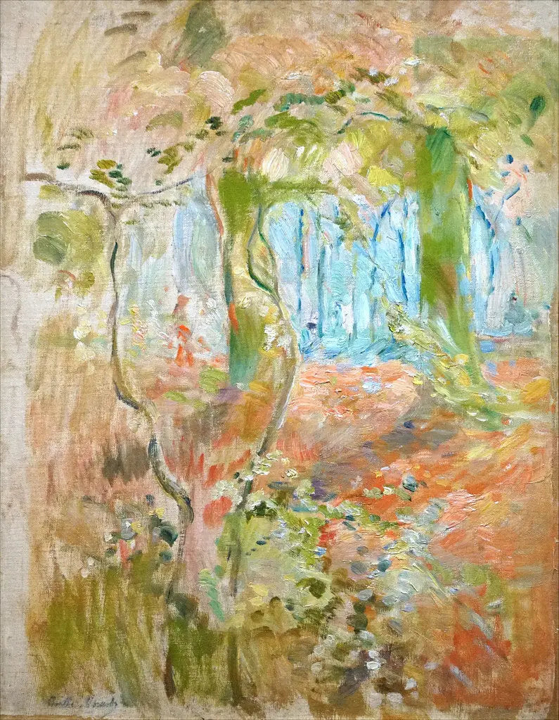 Skogbunn om høsten - Berthe Morisot