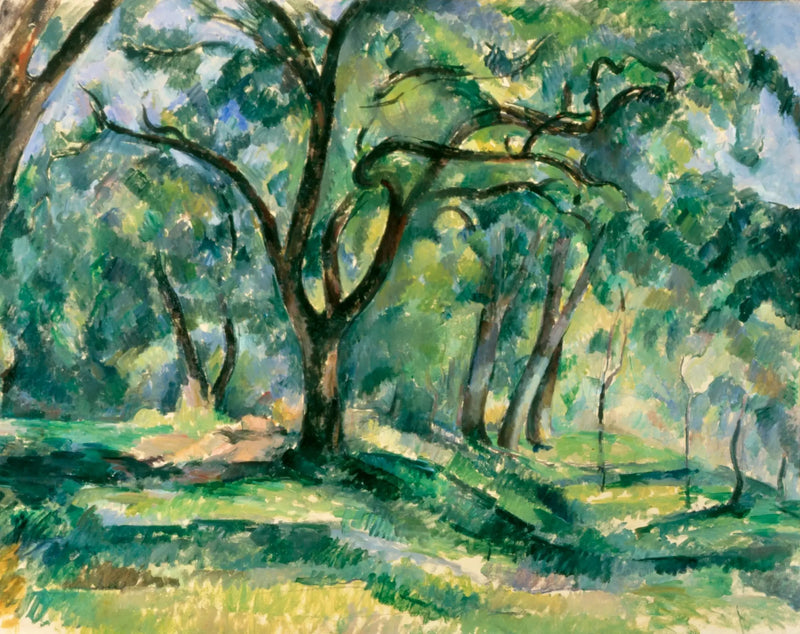 Underskog - Paul Cézanne