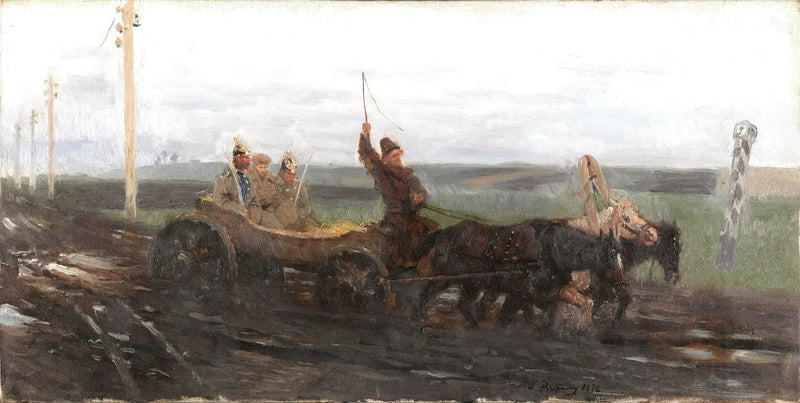 Under god beskyttelse. På en salgsvei - Ilya Repin