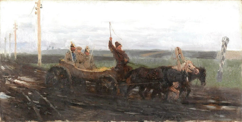 Under god beskyttelse. På en salgsvei - Ilya Repin