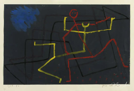 Sous-jacents jaunes, 1935 - Paul Klee - Reproductions de tableaux et peintures haut de gamme